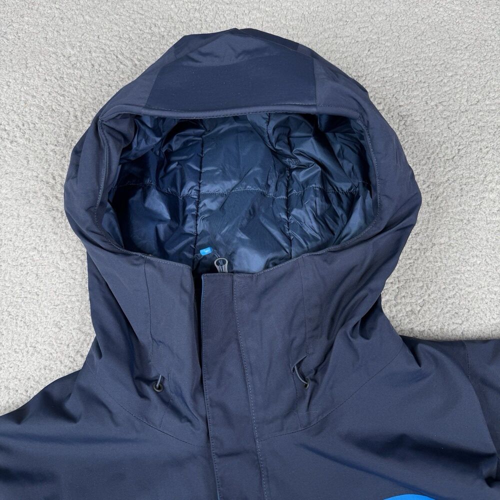 Mountain Hardwear Jacket Mens Large Blue Dragons Back Thermal Dry Q Recco‎ Ski - Picture 8 of 15